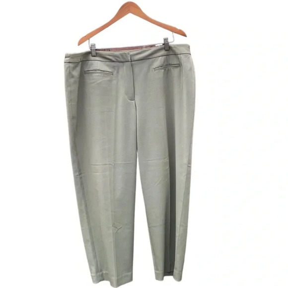 Liz Claiborne size 20 petite green trousers - Picture 1 of 4